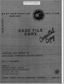 NASA-CR-2218 Analysis and Design of Advanced Composite Bonded Joints