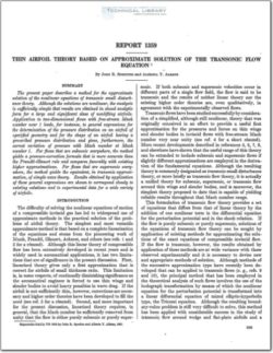 naca-report-1359 Thin Airfoil Theory Based on Approximate Solution of the Transonic Flow Equation