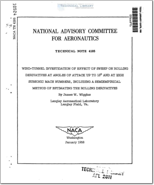 NACA-TN-4185