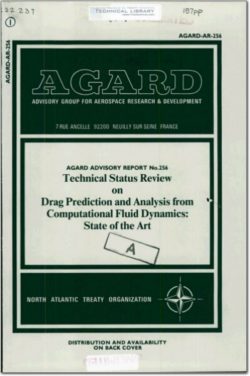 AGARD-AR-256 Drag Prediction and Analysis from Computational Fluid Dynamics