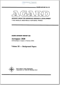 AGARD-AR-360 Vol 3 Aerospace 2020 - Background Papers