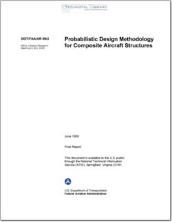 DOT-FAA-AR-99-2 Probabilistic Design Methodology for Composite Aircraft Structures
