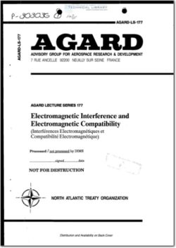 AGARD-LS-177 Electromagnetic Interference and Electromagnetic Compatibility