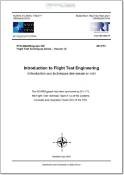 AGARD-RTO-AG-300-V14 Introduction to Flight Test Engineering