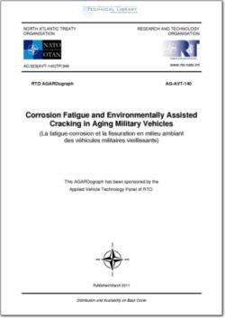 AGARD-RTO-AG-AVT-140 Corrosion Fatigue and Environmentally Assisted Cracking in Aging Military Vehicles