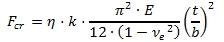 Basic Buckling Equation