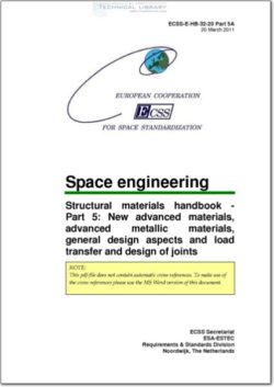 ECSS-E-HB-32-20_Part5A New advanced materials, advanced materials, advanced metallic materials, general design aspects and load transfer and design of joints