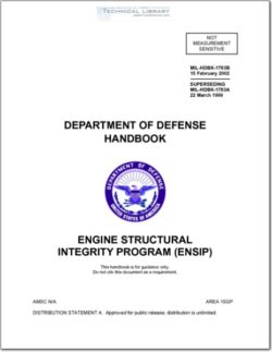 MIL-HDBK-1783B Engine Structural Integrity Program(ENSIP)