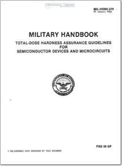 MIL-HDBK-279 Total-Dose Hardness Assurance Guidelines for Semiconductor Devices and Microcircuits