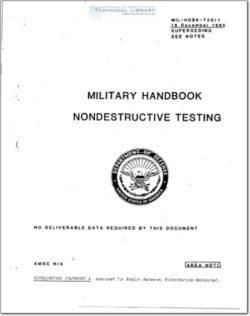MIL-HDBK-728_1 Nondestructive Testing