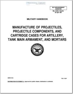 MIL-HDBK-756 Manufacture of Projectiles, Projectile Components, and Cartridge Cases for Artillery, Tank Main Armament, and Mortars