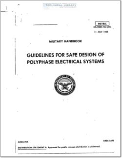 MIL-HDBK-765 Guidelines for Safe Design of Polyphase Electrical Systems