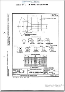 MS20426 Rivet, Solid, Countersunk 100°, Precision Head, Aluminum and Titanium Columbium