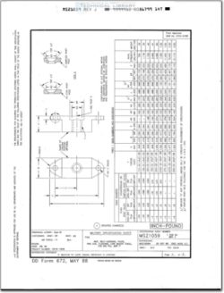 MS21059 Nut, Self Locking, Plate, Two Lug, Floating, Low Height Steel, 125 KSI Ftu, 450° F