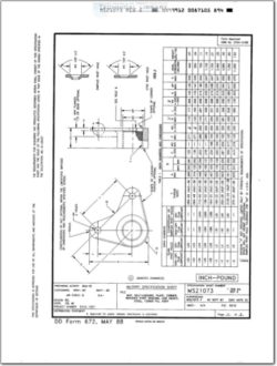MS21073 Nut, Self Locking, Plate, Corner, Reduced Rivet Spacing, Low Height, Steel, 125KSI Ftu, 450°F