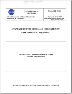 NASA-STD-5005 Standard for the Design and Fabrication of Ground Support Equipment