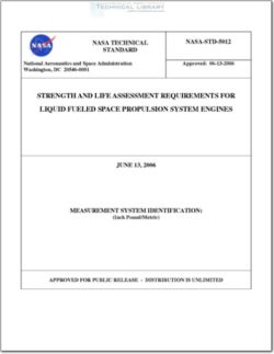 NASA-STD-5012 Strength and Life Assessment Requirements for Liquid Fueled Space Propulsion System Engines