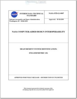 NASA-STD-(I)-0007 NASA Computer-Aided Design Interoperability