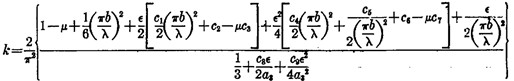 Mathematical Derivation of Flange Compression Buckling Coefficients