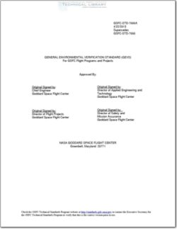 NASA-GSFC-STD-7000A General Environmental Verification Standard (GEVS)