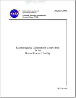 NASA-LS71016RA Electromagnetic Compatibility Control Plan for the Human Research Facility