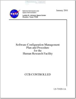 NASA-LS71020A1RA1 Software Configuration Management Plan and Procedure for the Human Research Facility