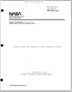 NASA-MSFC_522B Design Criteria for Controlling Stress Corrosion Cracking