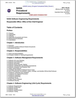 NASA-NPR-7150-002B Software Engineering Requirements