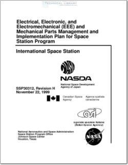 NASA-SSP30312RH Electrical, Electronic, and Electromechanical (EEE) and Mechanical Parts Management and Implementation Plan for Space Station Program