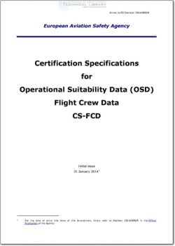 EASA-2014-008-R Certification Specification for Operational Suitability Data (OSD) Flight Crew Data