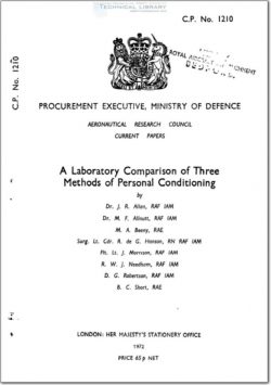 ARC-CP-1210 A Laboratory Comparison of Three Methods of Personal Conditioning