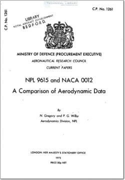 ARC-CP-1261 NPL 9615 and NACA 0012 - A Comparison of Aerodynamic Data