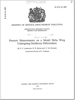 ARM-RM-3693 Pressure Measurements on a Model Delta Wing Undergoing Oscillatory Deformation