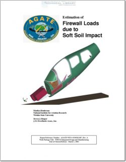AGATE-WP3.4-034026-087 Estimation of Firewall Loads due to Soft Soil Impact