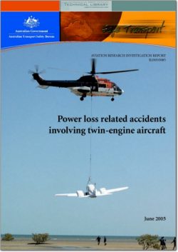 ATSB-B2005-0085 Power Loss Related Accidents Involving Twin Engine Aircraft