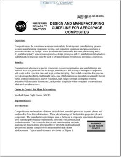 NASA-GD-ED-2205 Design and Manufacturing Guideline for Aerospace Composites