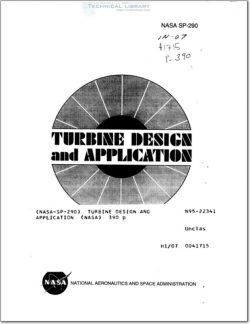 NASA-SP-290 Turbine Design and Application