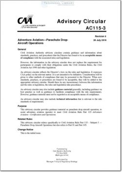 NZCAA-AC115-3 Adventure Aviation - Parachute Drop Aircraft Operations