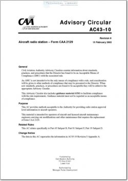 NZCAA-AC43-10 Aircraft Radio Station - Form CAA 2129