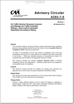NZCAA-AC65-7.6 Air Traffic Service Personnel Licences and Ratings - Air Traffic Controller Ratings - Area Control Automatic Dependant Surveillance Rating