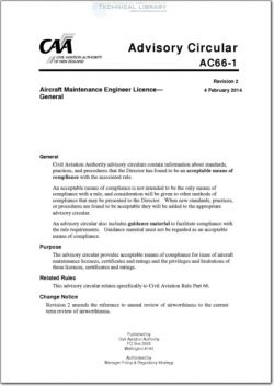 NZCAA-AC66-1 Aircraft Maintenance Engineer Licence - General