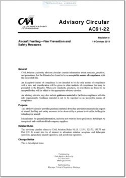 NZCAA-AC91-22 Aircraf Fuelling - Fire Prevention and Safety Measures