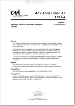 NZCAA-AC91-4 Reduced Vertical Separation Minimum (RVSM)