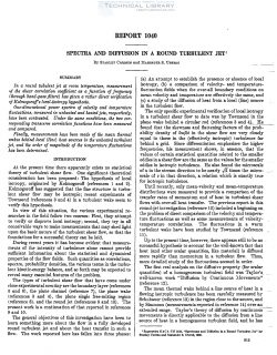 naca-report-1040 Spectra and Diffusion in a Round Turbulent Jet-1