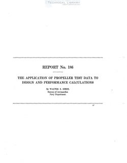 naca-report-186 The Application of Propeller Test Data to Design and Performance Calculations-1