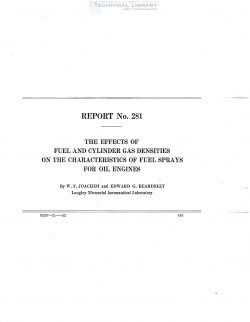 naca-report-281 The Effects of Fuel and Cylinder Gas Densities on the Characteristics of Fuel Sprays for Oil Engines-1