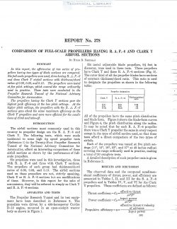 naca-report-378 Comparison of Full Scale Properties Having RAF-6 and Clark Y Airfoil Sections-1