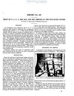 naca-report-647 Tests of NACA 0009, 0012, and 0018 Airfoils in the Full Scale Tunnel-1