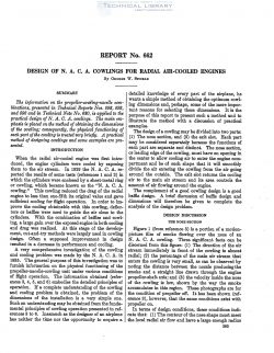 naca-report-662 Design of NACA Cowlings for Radial Air Cooled Engines-1