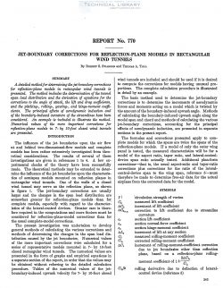 naca-report-770 Jet Boundary Corrections for Reflection Plate Models in Rectangular Wind Tunnels-1